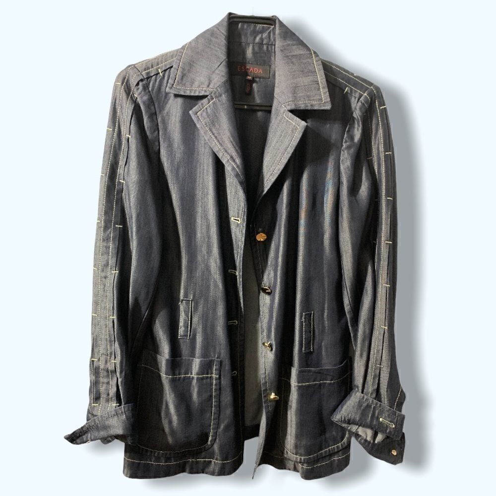 COPY - Escada Denim Jacket - Picture 1 of 12